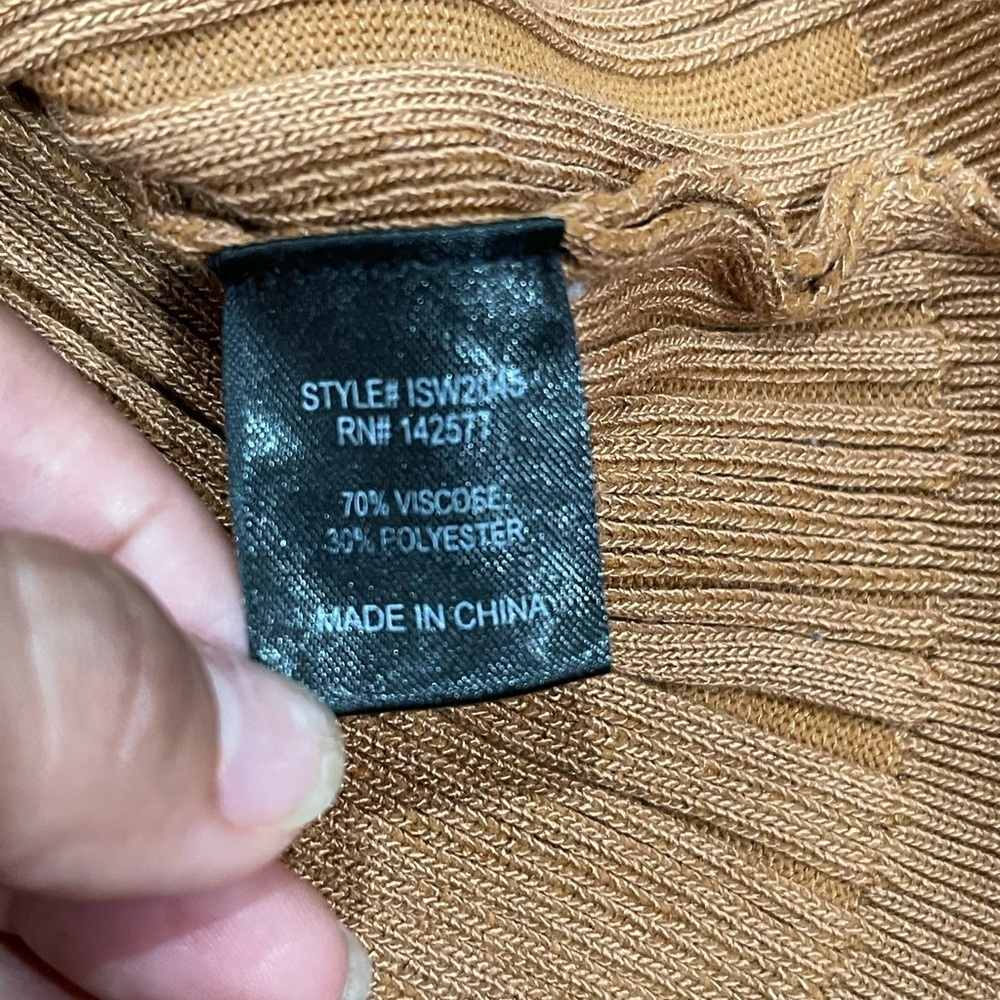 Iris Tan Ribbed Knitwear - Picture 3 of 13